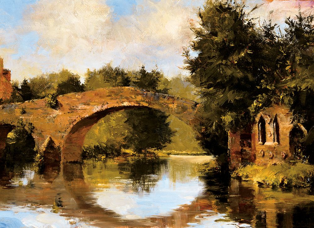 Ruins at Lehon art print by Johnson for $57.95 CAD