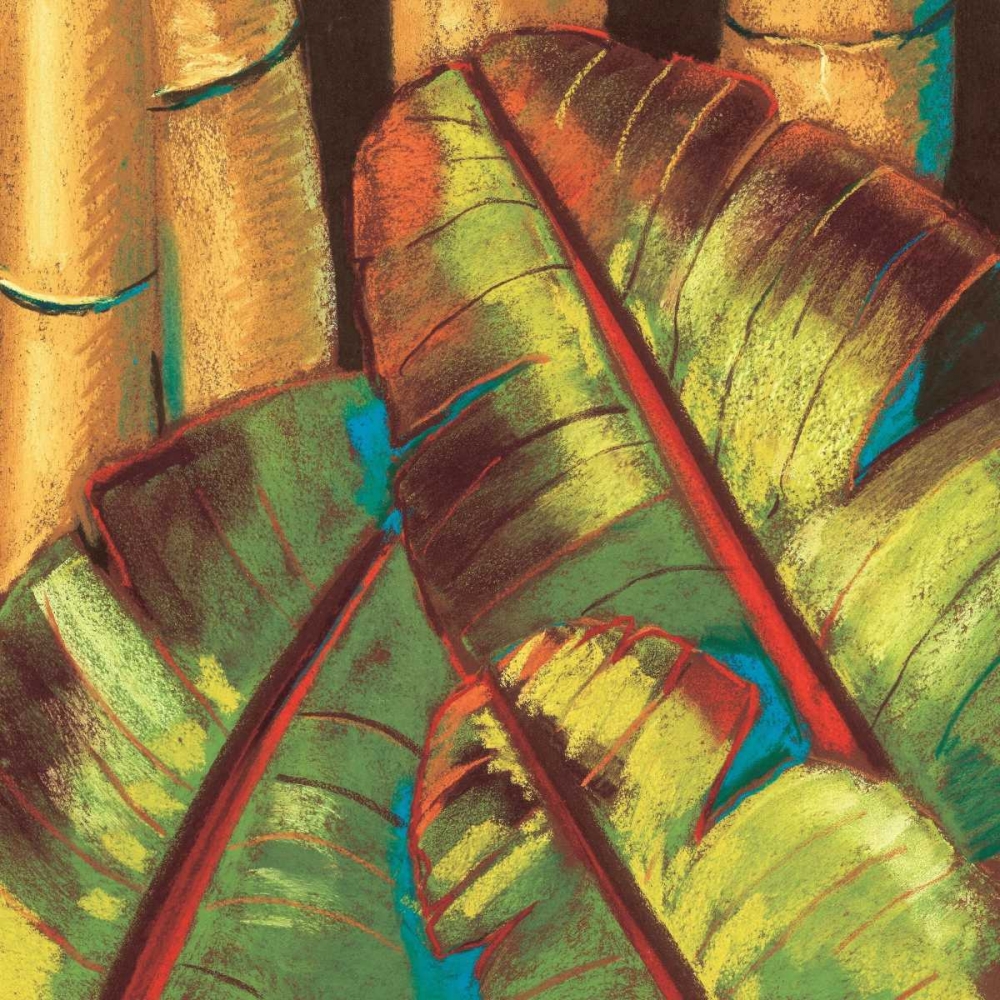 Tropical Pastel art print by Clair Kelly for $57.95 CAD
