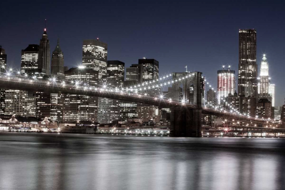 Manhattan Reflections art print by Jorge Llovet for $57.95 CAD