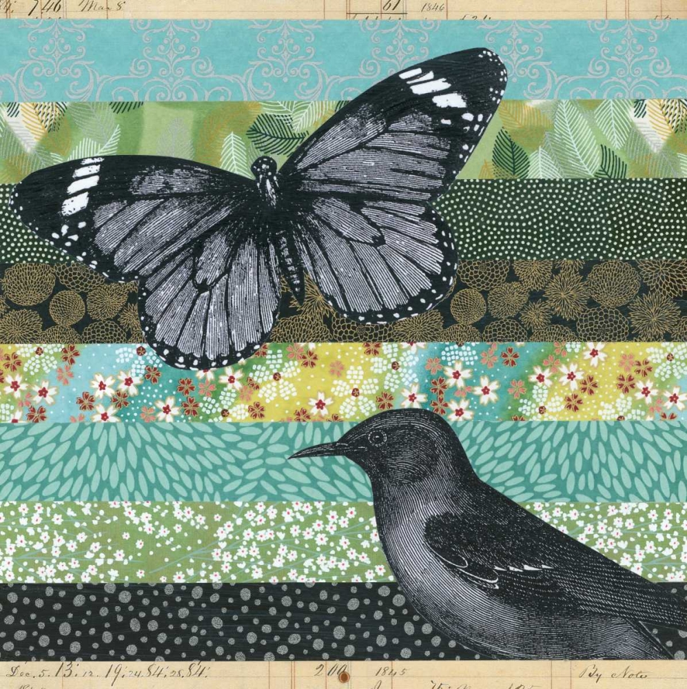 Bookplate II art print by Andrea Mueller for $57.95 CAD