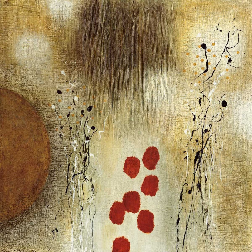 Autumn Moon I art print by Heather McAlpine for $57.95 CAD