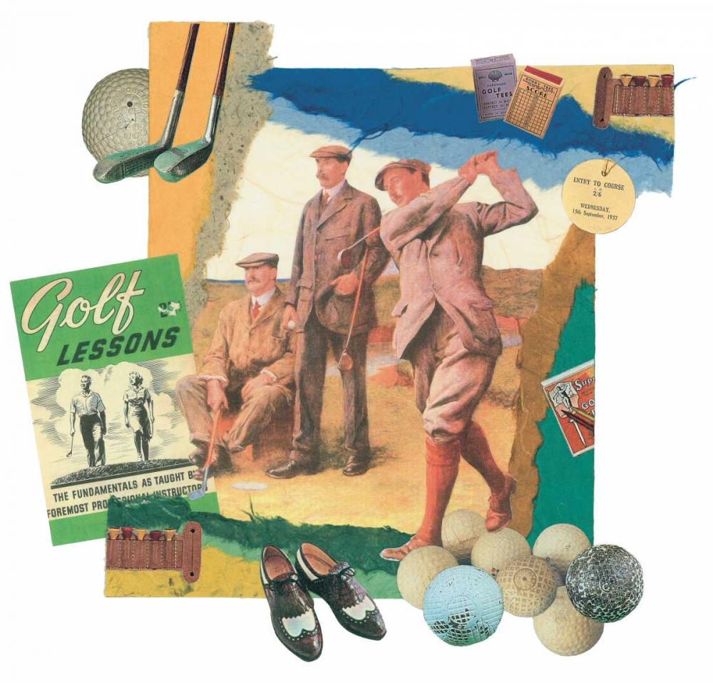 Tee Off art print by Melissa Markell for $57.95 CAD