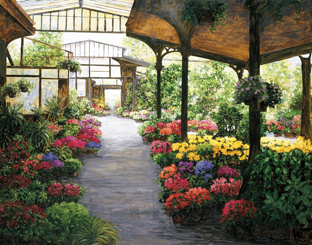 Paris Flower Market I art print by Montserrat Masdeu for $57.95 CAD