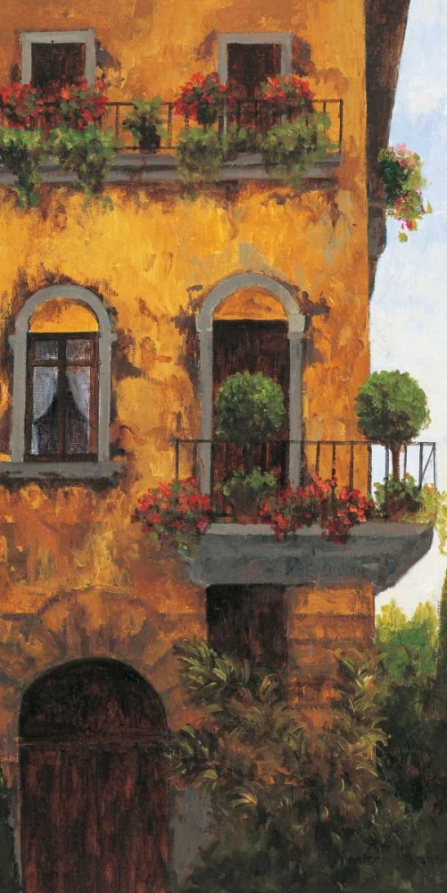 Verona Balcony II art print by Montserrat Masdeu for $57.95 CAD