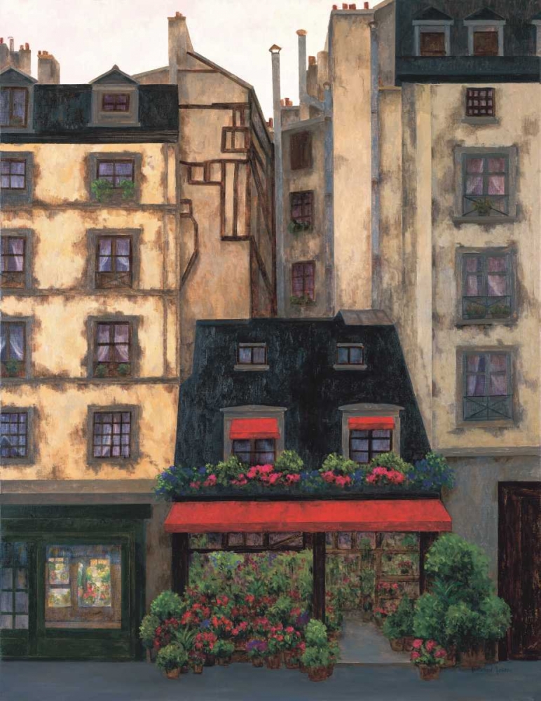 Flowers on the Boulevard I art print by Montserrat Masdeu for $57.95 CAD