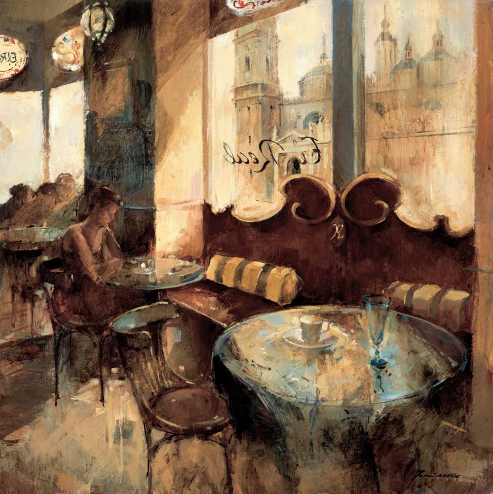 El Real Cafe art print by Noemi Martin for $57.95 CAD