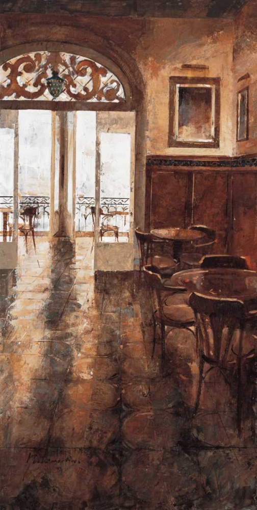 Grand Cafe Cappuccino II art print by Noemi Martin for $57.95 CAD