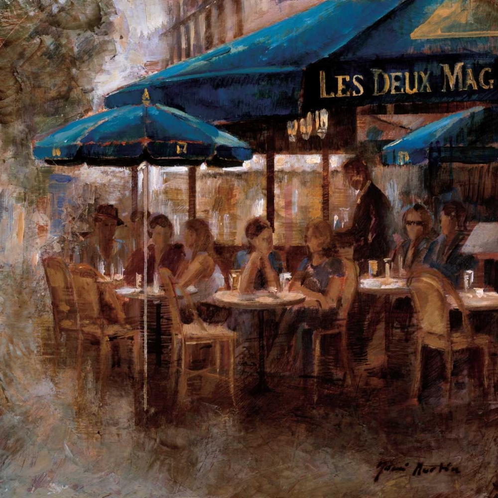 Les Deux Magots art print by Noemi Martin for $57.95 CAD
