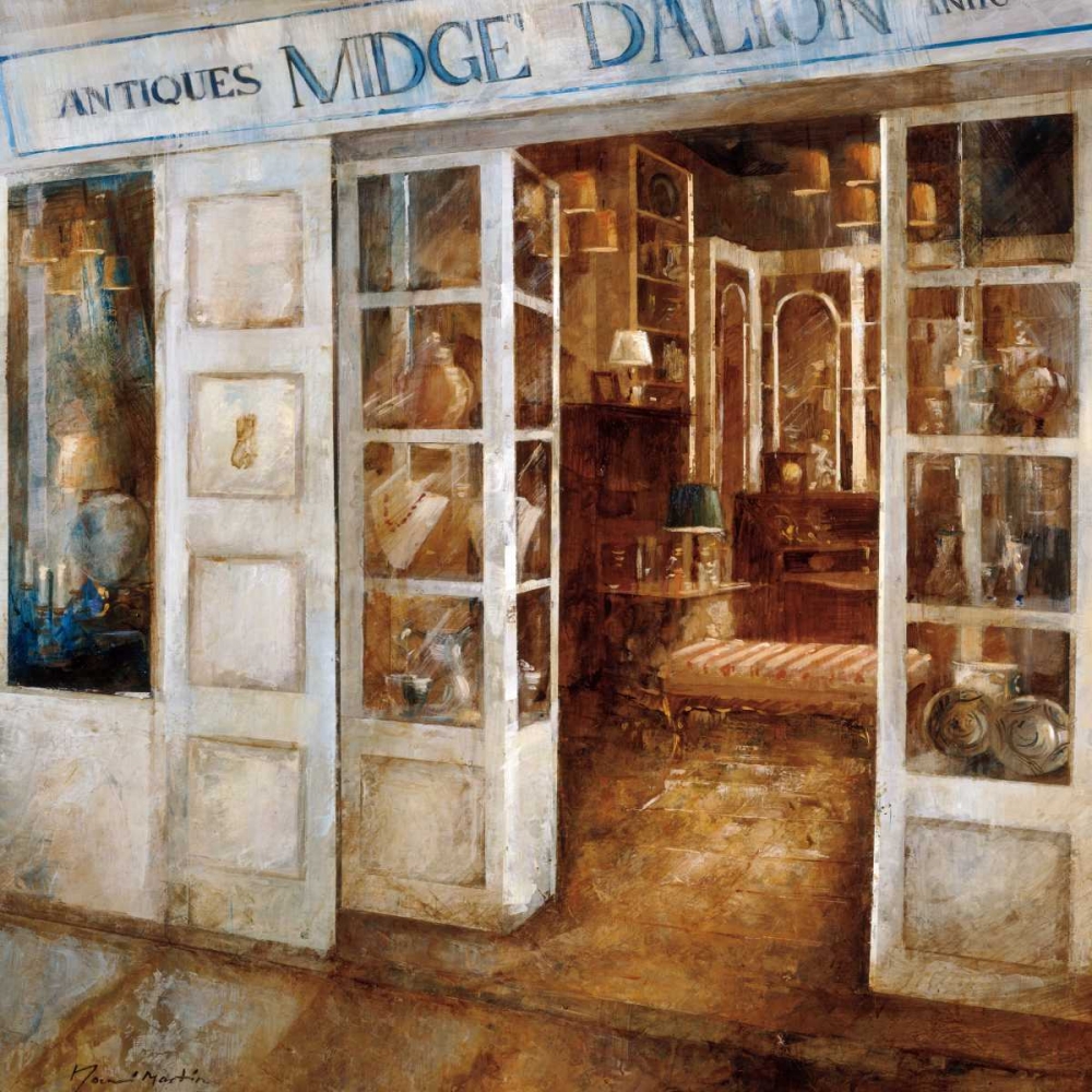 Antiques art print by Noemi Martin for $57.95 CAD