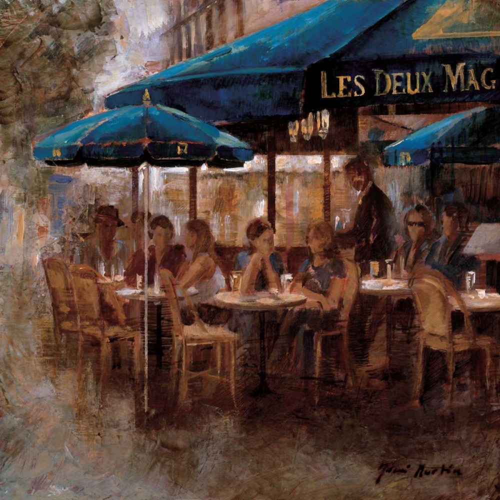 Les Deux Magots art print by Noemi Martin for $57.95 CAD