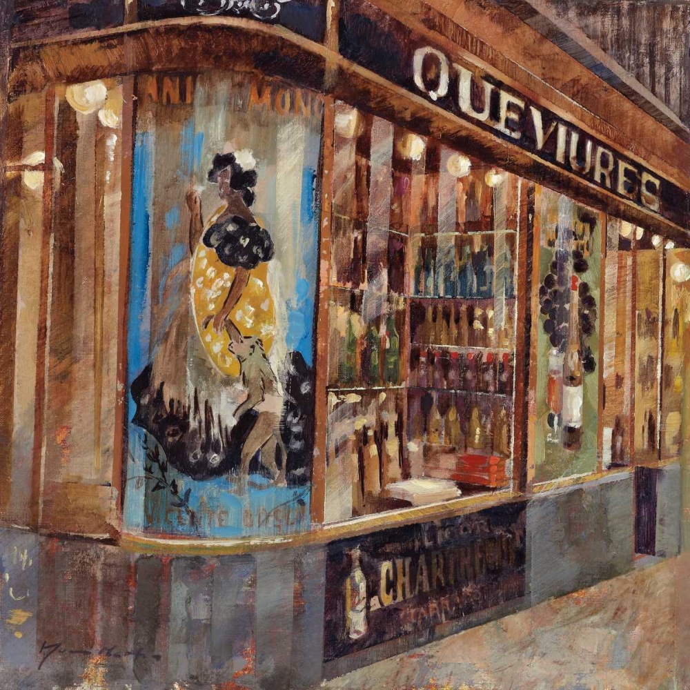 Gourmet Shop art print by Noemi Martin for $57.95 CAD