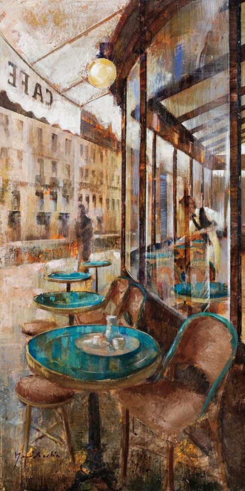 Terraza Cafe de Flore art print by Noemi Martin for $57.95 CAD