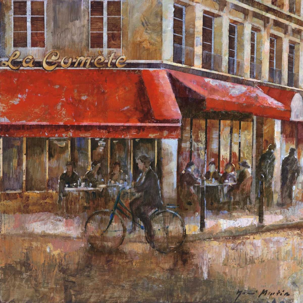 La Comète Paris art print by Noemi Martin for $57.95 CAD