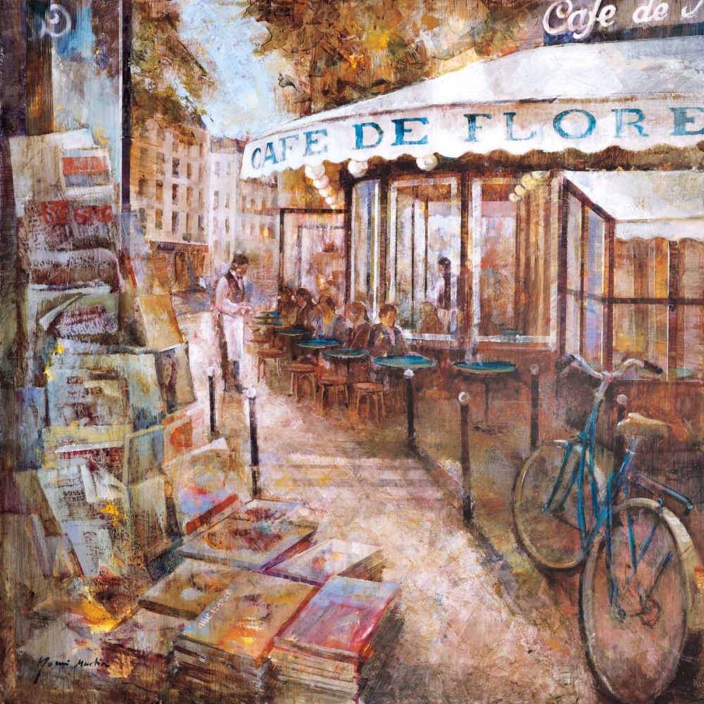 St.Germain Paris art print by Noemi Martin for $57.95 CAD