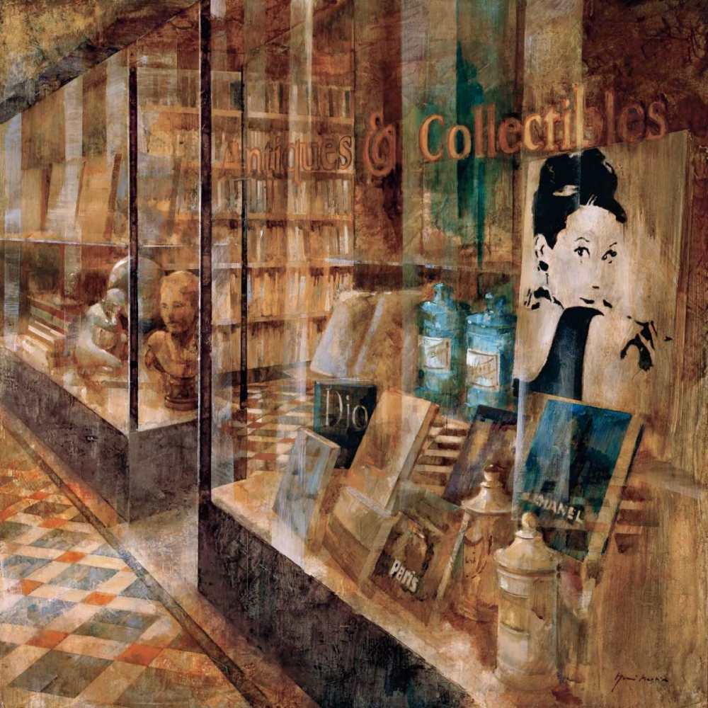 Collectibles art print by Noemi Martin for $57.95 CAD