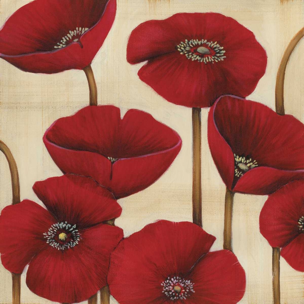 Bouquet Rouge art print by MAJA for $57.95 CAD