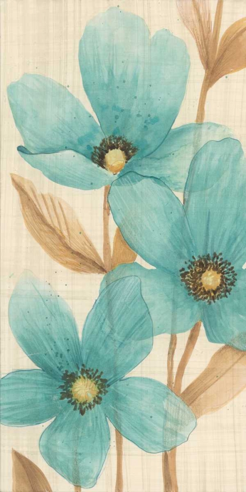 Waterflowers II art print by MAJA for $57.95 CAD