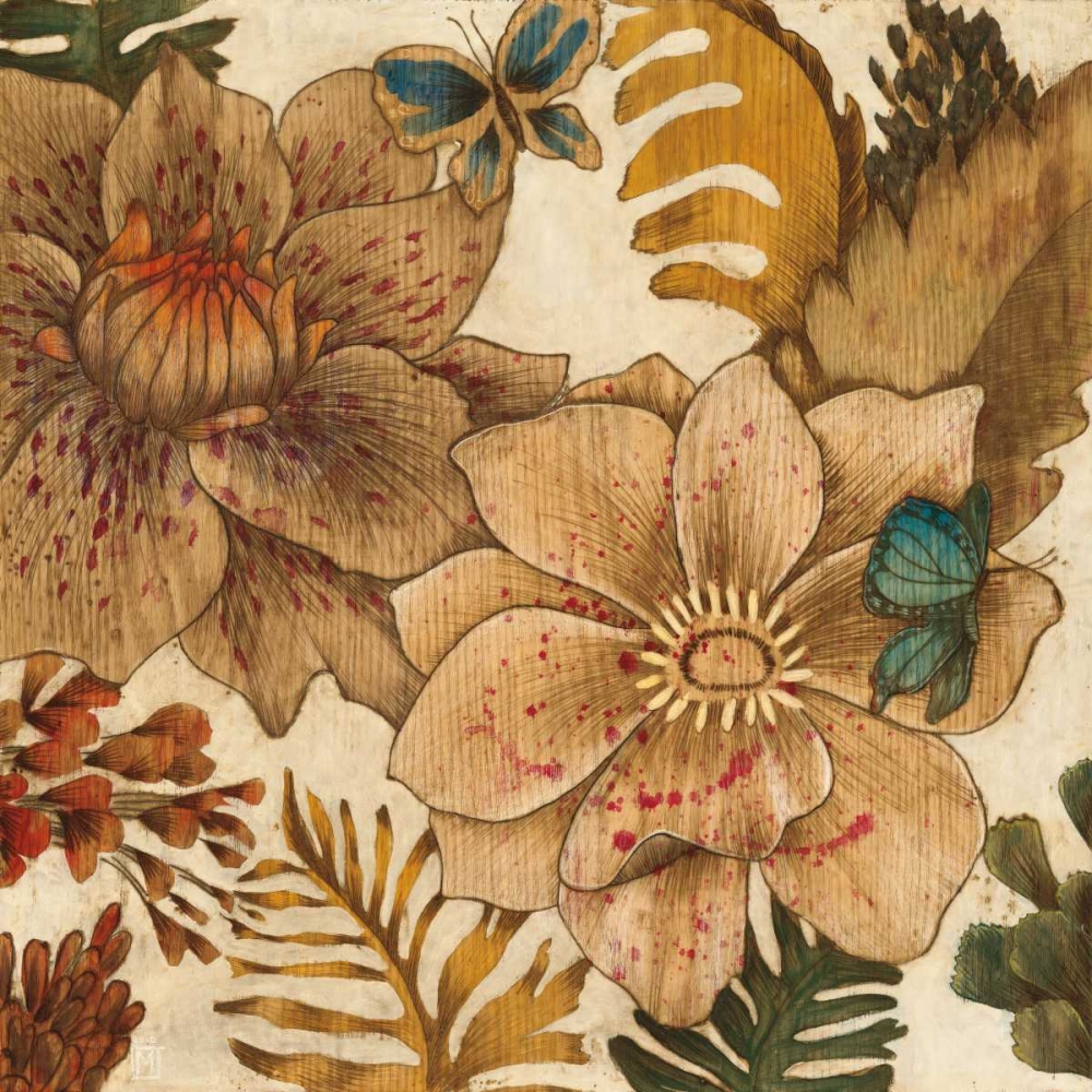 Fleurs De Bois art print by MAJA for $57.95 CAD