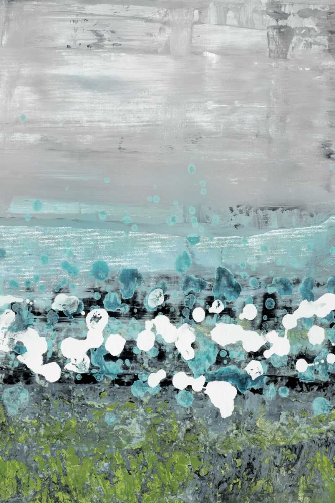 Aqua Motion art print by Liz Nichtberger for $57.95 CAD