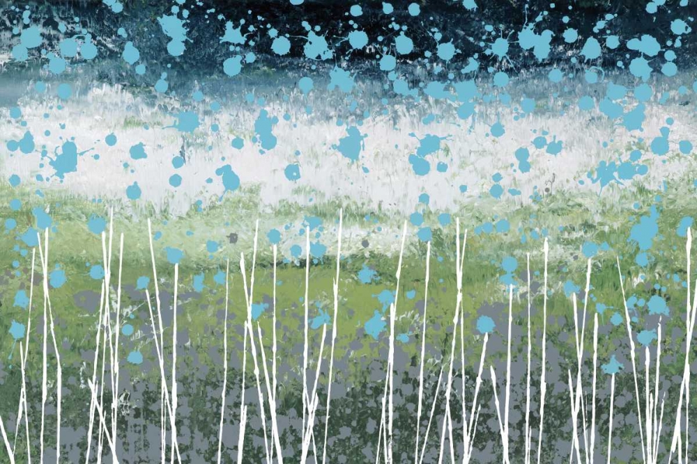 Aqua Splash art print by Liz Nichtberger for $57.95 CAD