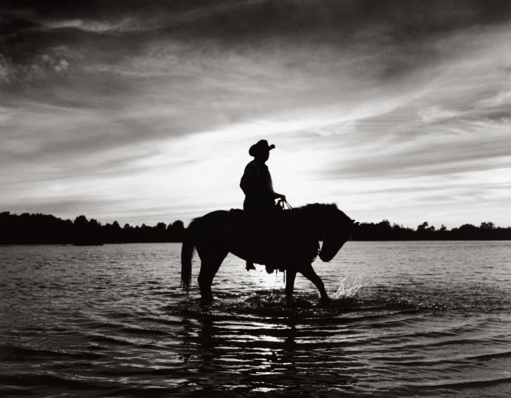 Silhouettes at Sunset art print by Monte Nagler for $57.95 CAD