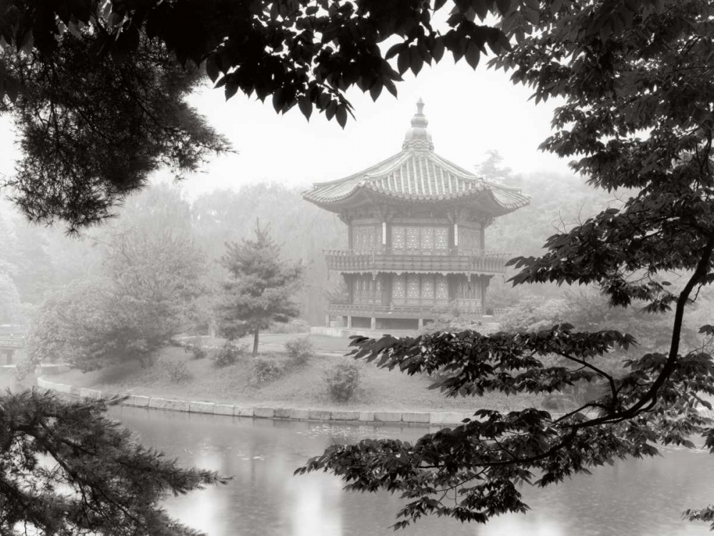 Lotus Pavillion I art print by Monte Nagler for $57.95 CAD