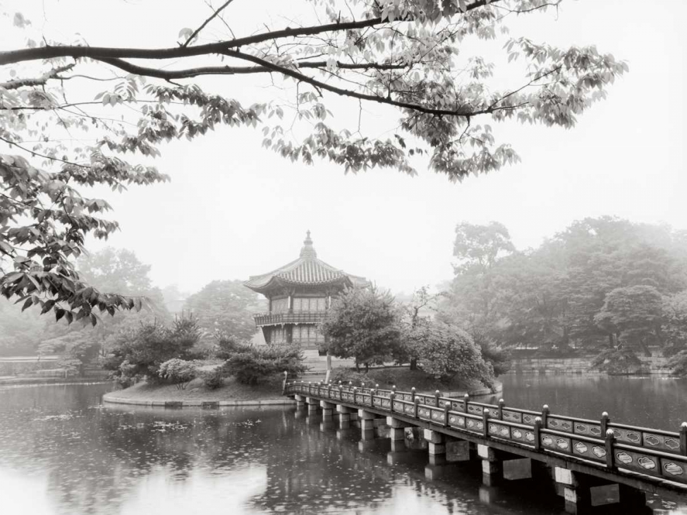 Lotus Pavillion II art print by Monte Nagler for $57.95 CAD
