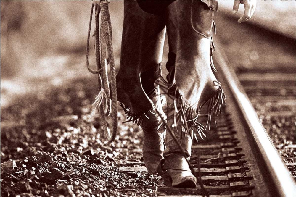 Walking art print by James OMara for $57.95 CAD