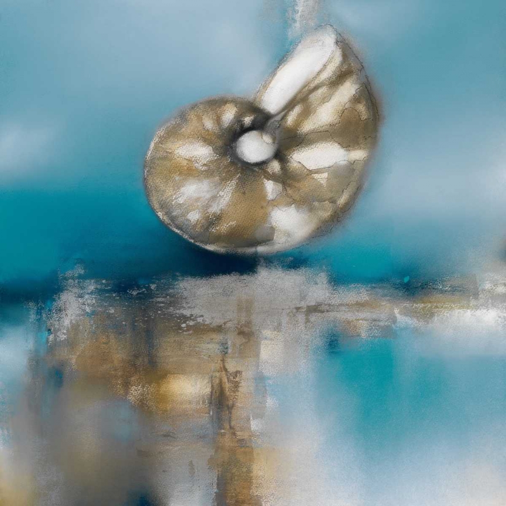 Blue Shores Nautilus art print by J.P. Prior for $57.95 CAD