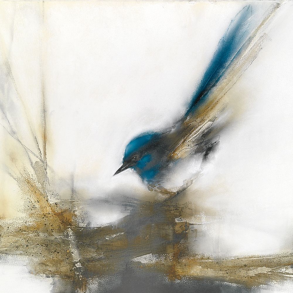 Little Blue I art print by J.P. Prior for $57.95 CAD