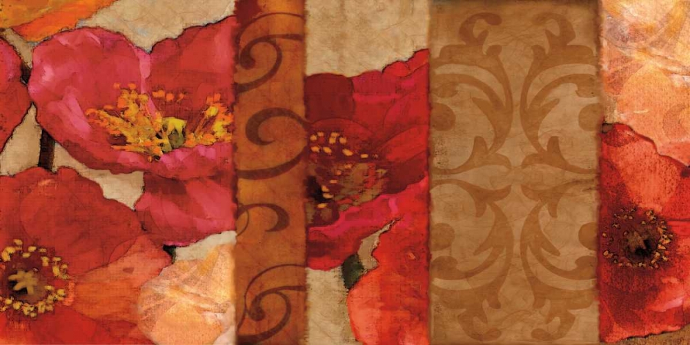 Poppy Patterns art print by Janel Pahl for $57.95 CAD
