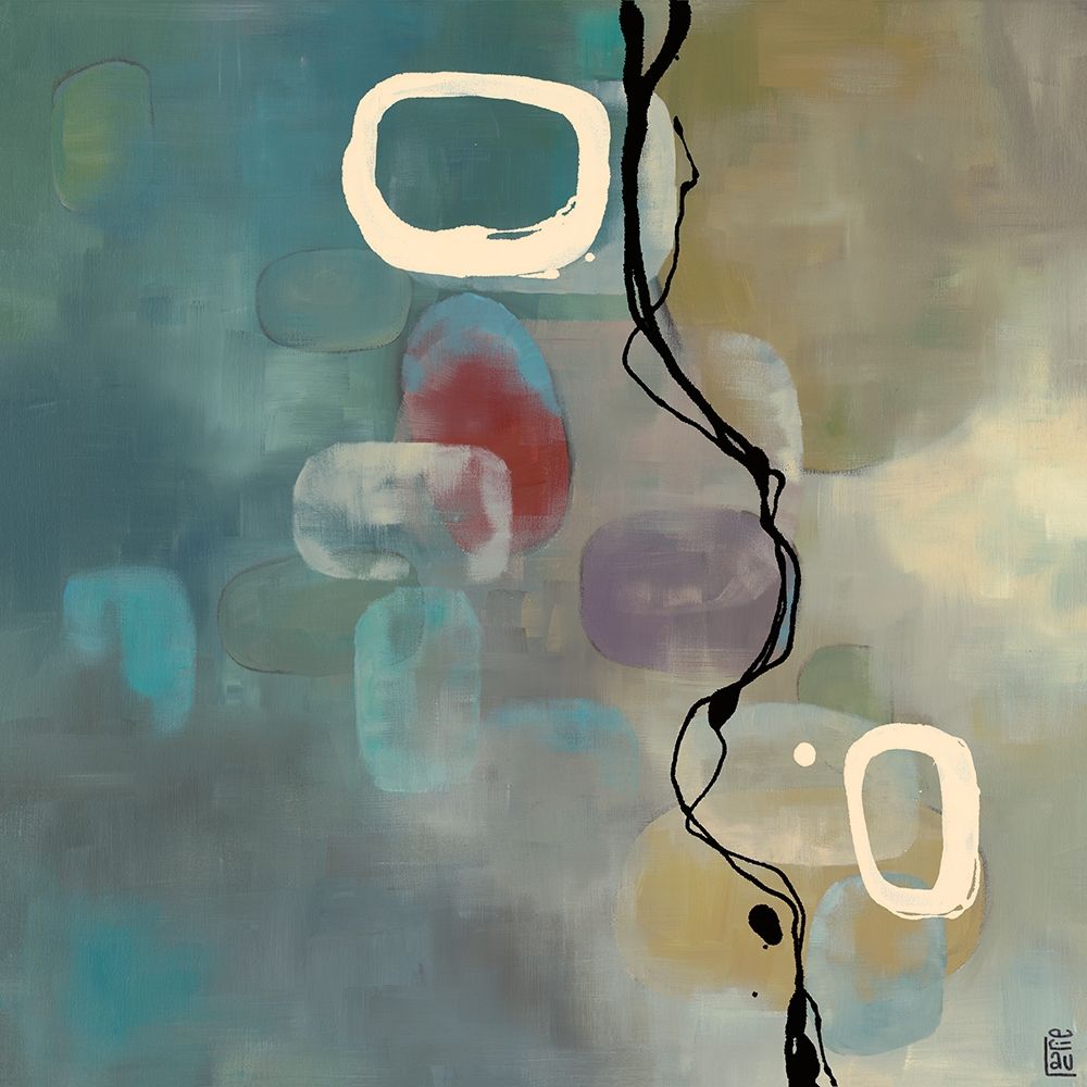 Turqouise Retro art print by Laurie Maitland for $57.95 CAD