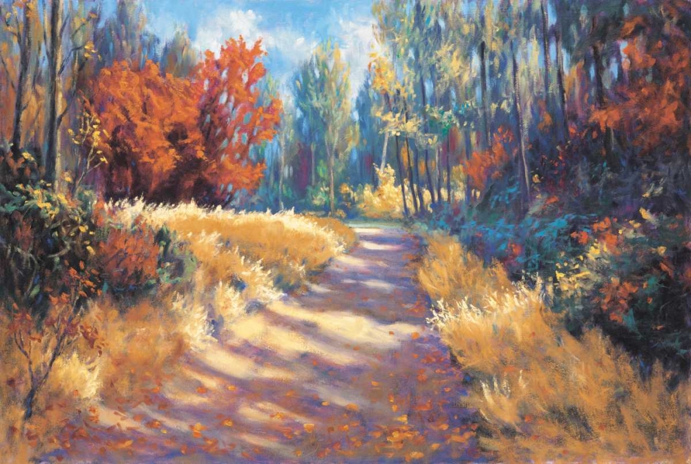 Early Autumn Trail art print by Bruce McAdam for $57.95 CAD