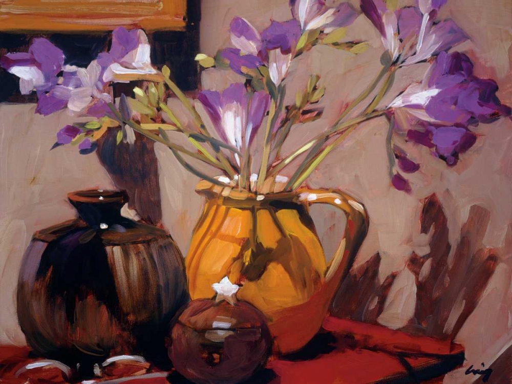 Freesia Floral art print by Philip Craig for $57.95 CAD