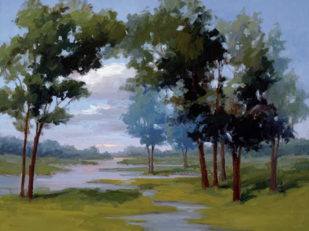 Wandering Water art print by Vicki McMurry for $57.95 CAD