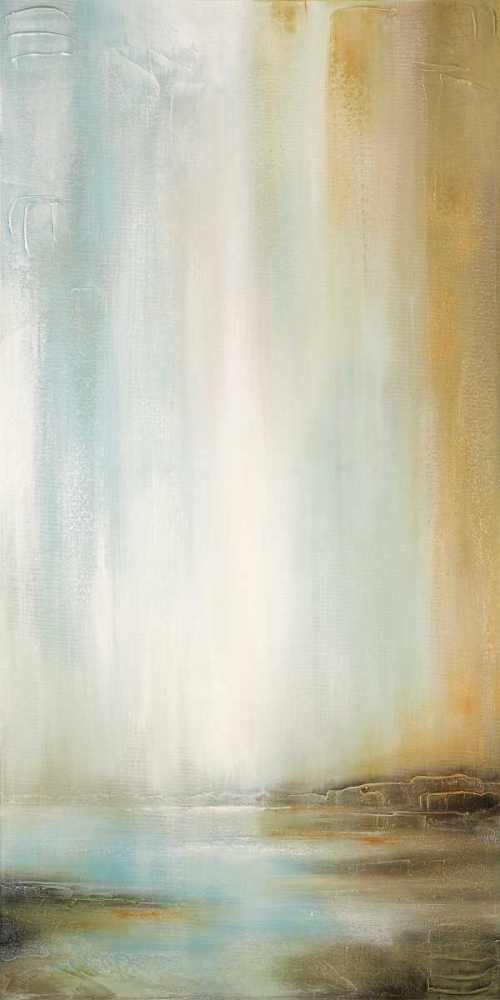 Golden Falls art print by Linzy Arnott for $57.95 CAD