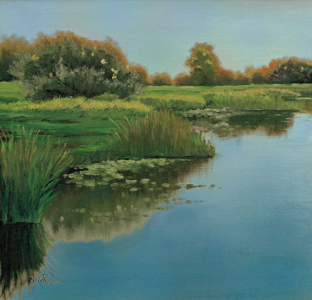 Yellow Sky and Reflection art print by Julie Peterson for $57.95 CAD