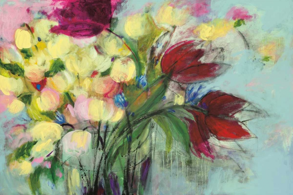 Wendyand#8217;s Bouquet art print by Georgia Eider for $57.95 CAD