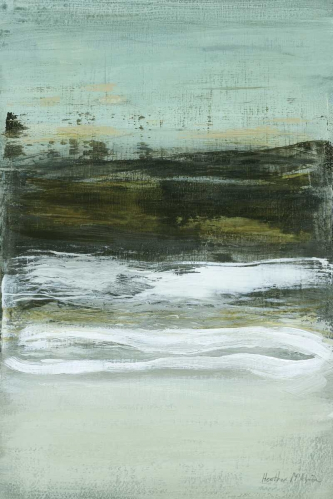 Coastline I art print by Heather McAlpine for $57.95 CAD