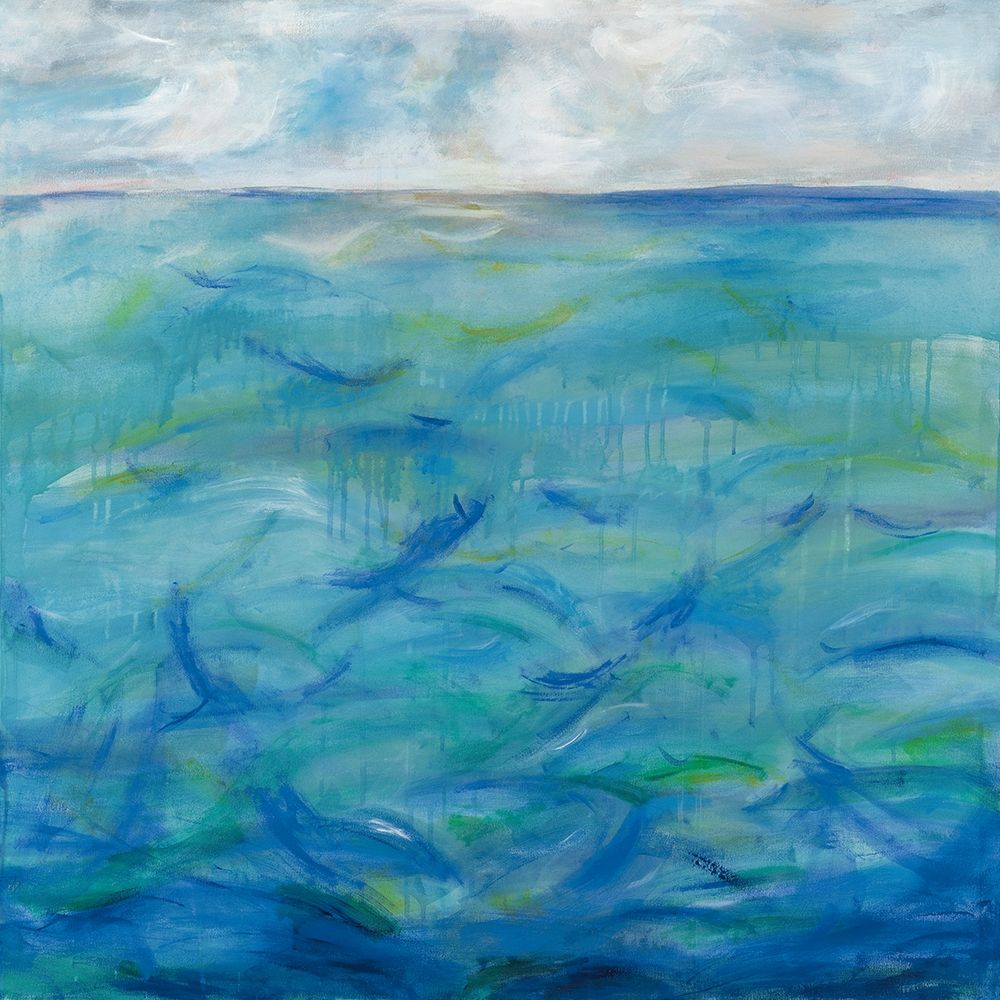 Deep Blue art print by Georgia Eider for $57.95 CAD