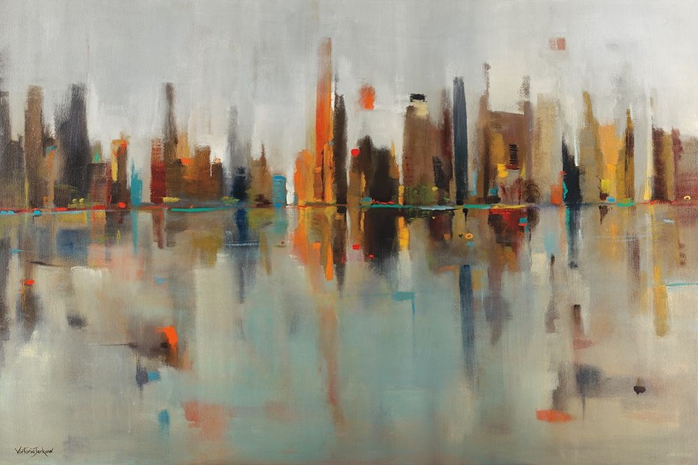 Golden Harbor art print by Victoria Jackson for $57.95 CAD