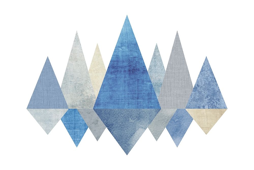 Indigo Peaks art print by Debbie Banks for $57.95 CAD
