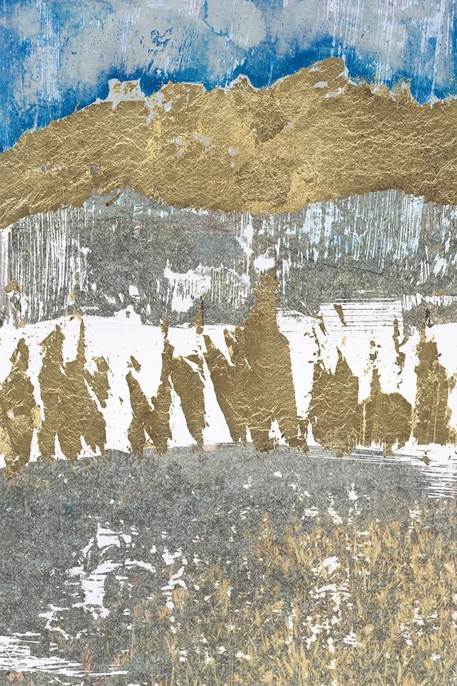 Gold Touch I art print by Leslie Bernsen for $57.95 CAD