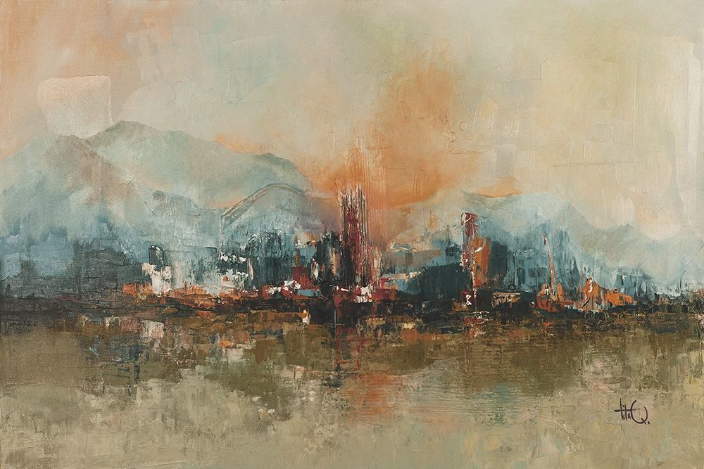 Mountain City art print by Tita Quintero for $57.95 CAD