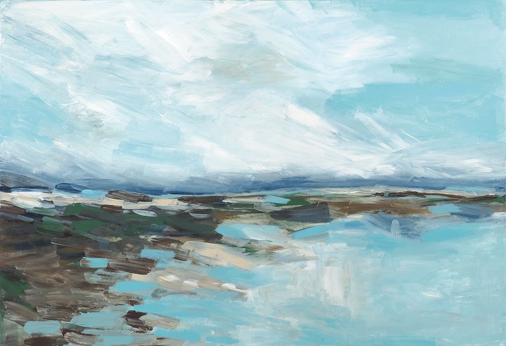 Somewhere On The Beach art print by Wani Pasion for $57.95 CAD