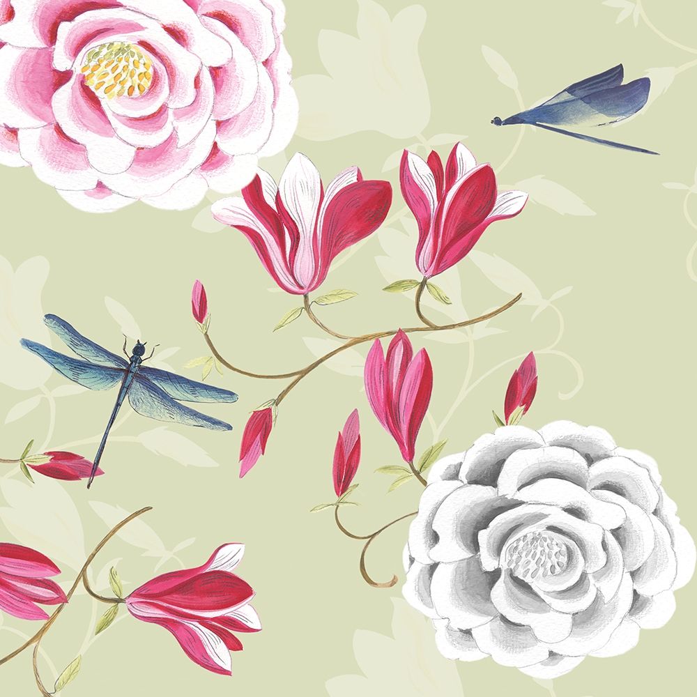Regal Garden I art print by Turnowsky for $57.95 CAD