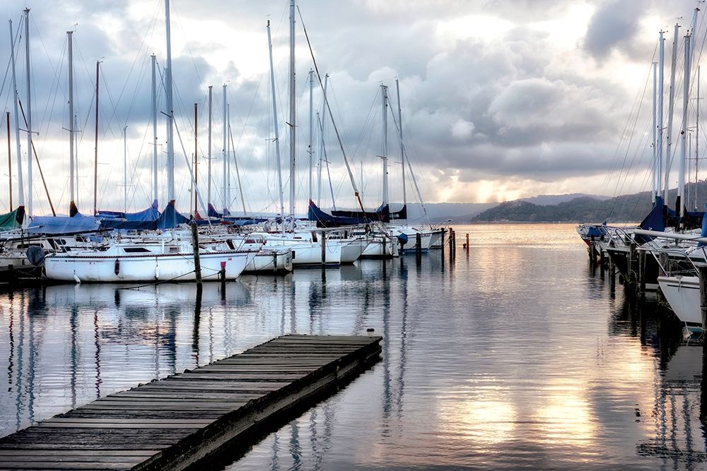 Walk on  the Dock art print by D. Burt for $57.95 CAD
