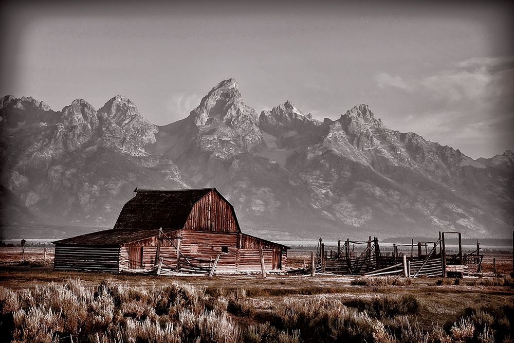 John Moutlon Barn art print by Ken Smith for $57.95 CAD