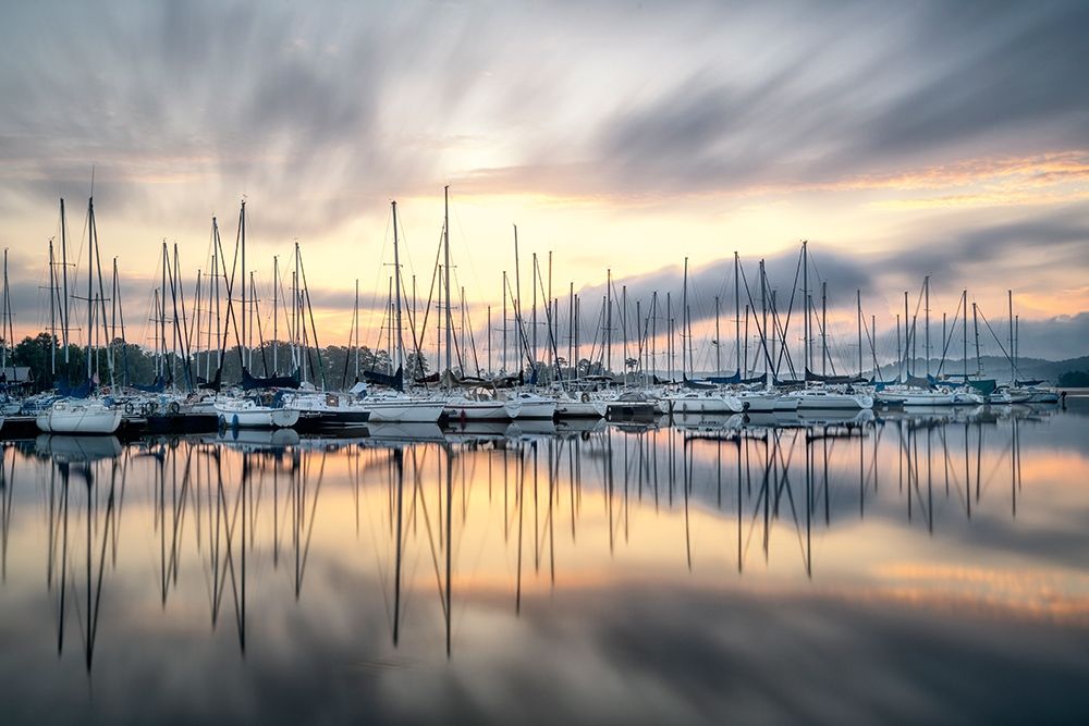 Sailors Sunrise art print by D. Burt for $57.95 CAD
