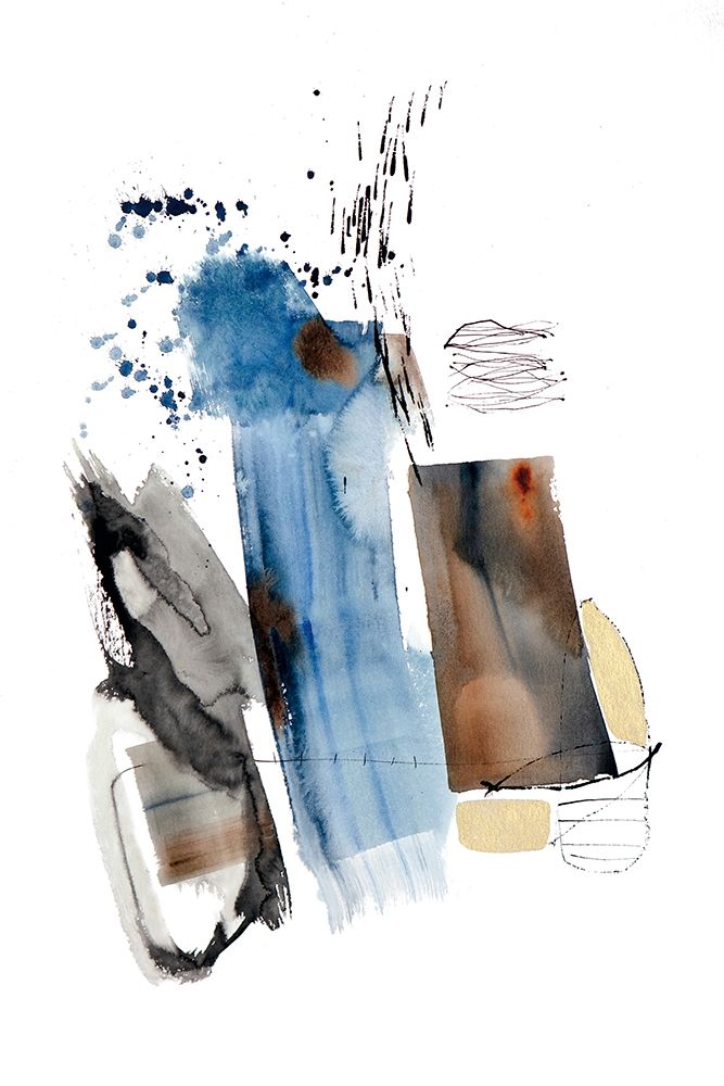 Blue Buzz III art print by Natasha Barnes for $57.95 CAD